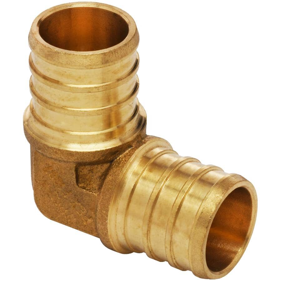 3/4" PEX Brass 90 Degree Elbow