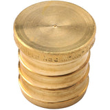 3/4" PEX Brass Plug