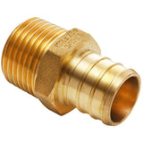 3/4" PEX  x 1/2" MPT Brass Adapter