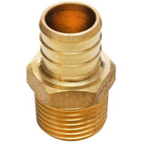3/4" PEX  x 1/2" MPT Brass Adapter