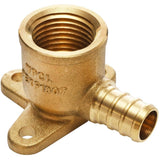 3/4" PEX x 3/4" FPT Brass 90 Degree Drop Ear Elbow