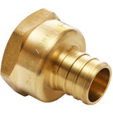3/4" PEX  x 3/4" FPT Brass Adapter