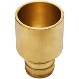 3/4" PEX  x 3/4" FPT Copper Sweat Brass Adapter
