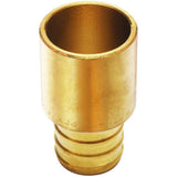 3/4" PEX  x 3/4" MPT Copper Sweat Brass Adapter