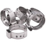 3/4" Stainless Steel Surlok Pipe Clamps - 6 Pack