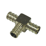 3/4" x 1/2" x 1/2" PEX Brass Tee