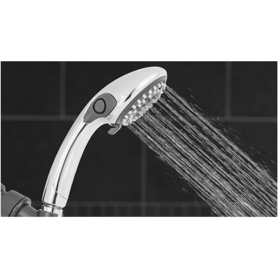 EcoFlow 4 Setting Handheld Showerhead - Chrome