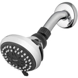 EcoFlow 4 Setting Wall Mount Showerhead - Chrome