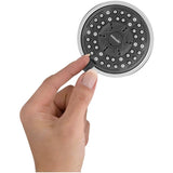 EcoFlow 4 Setting Wall Mount Showerhead - Chrome