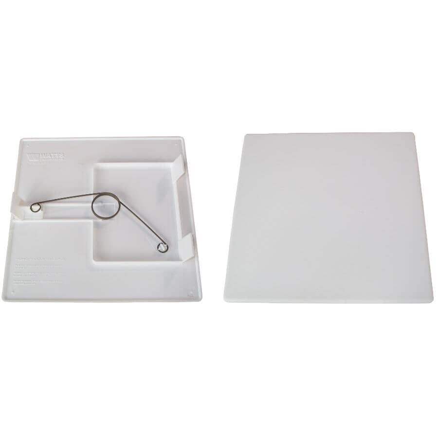 8" x 8" Polystyrene Access Panel - White