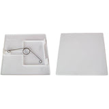 8" x 8" Polystyrene Access Panel - White