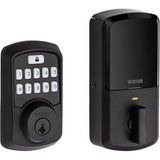 Aura Electronic Deadbolt - Matte Black + Bluetooth