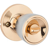 Bronze / Satin Chrome Beverly Entrance Knobset