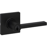 Casey Entrance Leverset - Matte Black + Smart Key