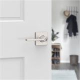 Casey Entrance Leverset - Satin Nickel + Smart Key