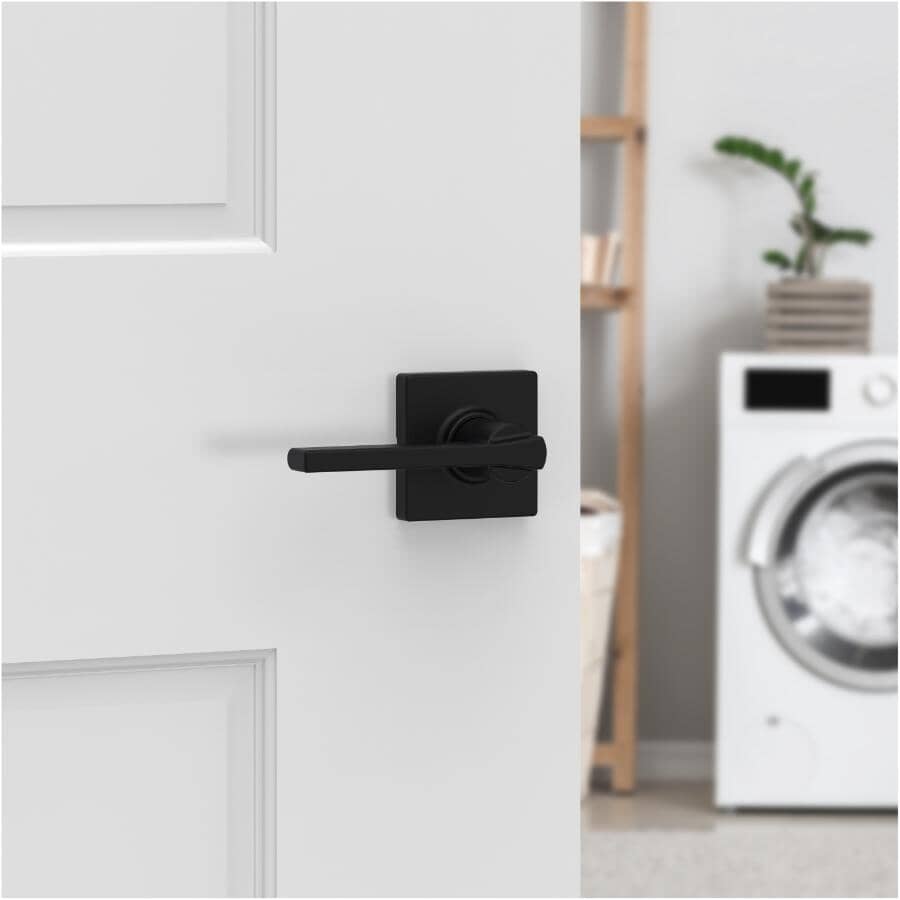 Casey Passage Door Leverset - Matte Black