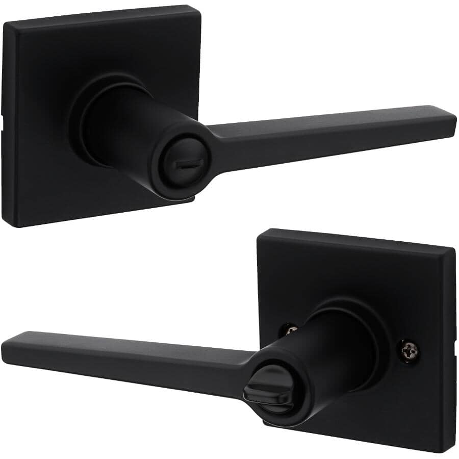 Daylon Safelock Privacy Door Leverset - Matte Black