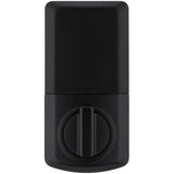 Elements Electronic Deadbolt Lock - Matte Black with Traditional Keypad Design