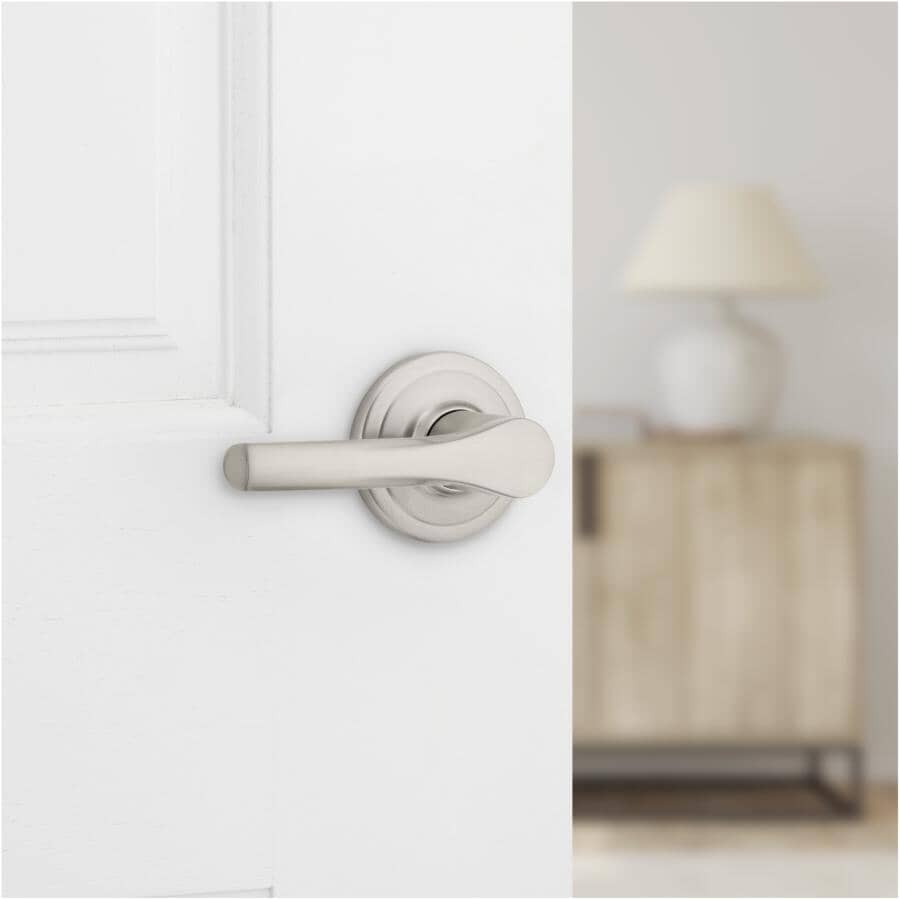 Henley Passage Door Leverset - Satin Nickel