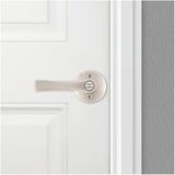 Katella Entrance Leverset - Satin Nickel + Smart Key