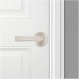 Katella Passage Door Leverset - Satin Nickel