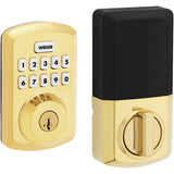 Powerbolt 3 Electronic Deadbolt - Brass Finish + SmartKey Technology