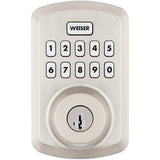 Powerbolt 3 Electronic Deadbolt - Satin Nickel Finish + SmartKey Technology