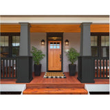 San Clemente / Halifax Entrance Gripset - Matte Black + SmartKey Technology