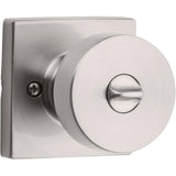 Satin Nickel Cambie Privacy Door Knobset