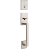 Satin Nickel San Clemente / Halifax Smart Key Entrance Gripset