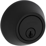 Single Safelock Deadbolt Lock - Matte Black