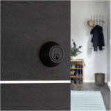 Single Safelock Deadbolt Lock - Matte Black