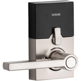 Smartcode Electronic Entrance Leverset – Satin Nickel, Keyless Entry + Keypad and SmartKey Technology