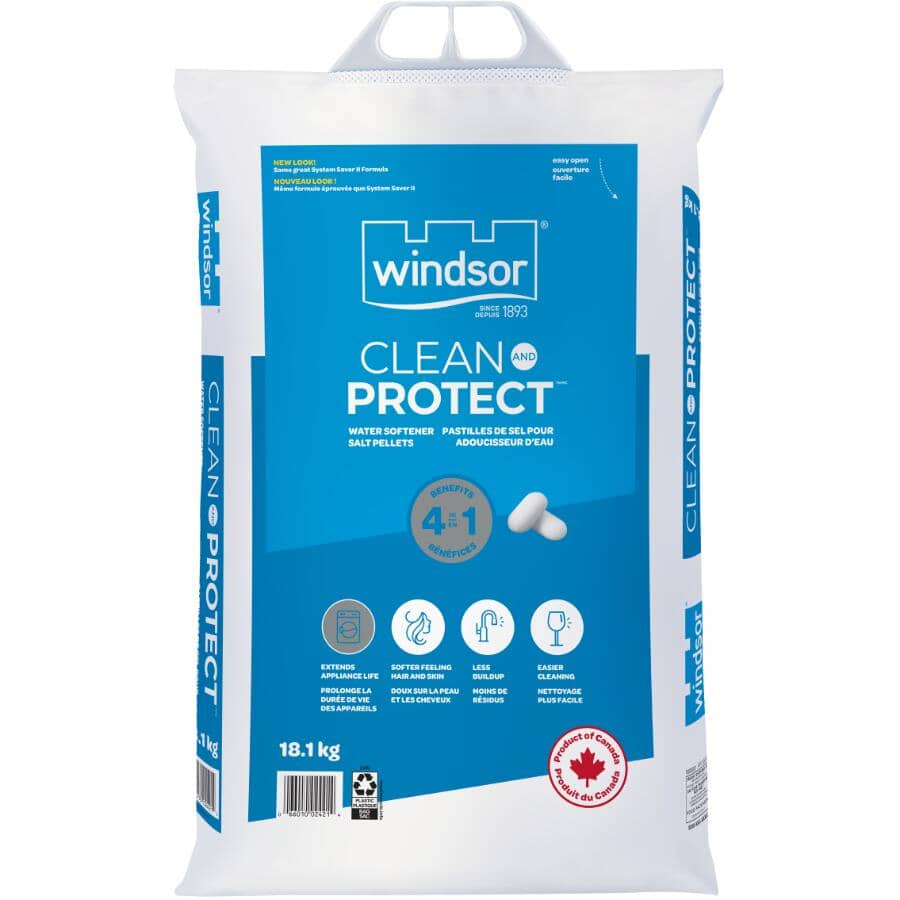 Clean & Protect Water Softener Salt - 18.1 kg