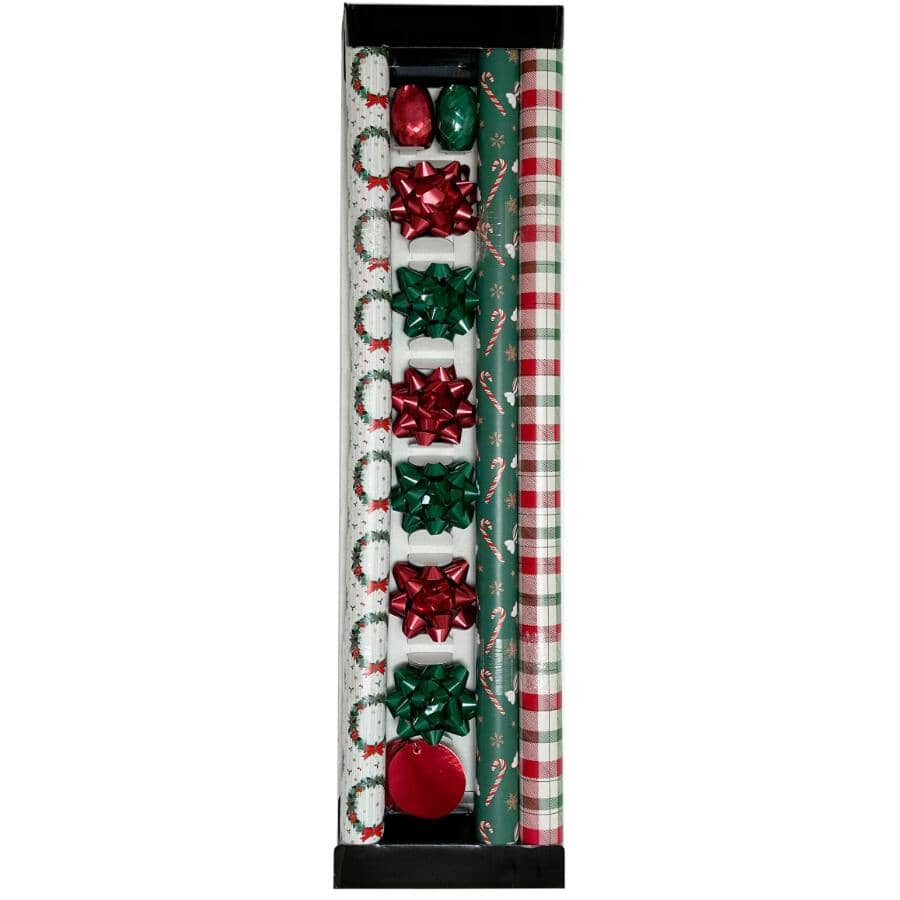 17 Piece Gift Wrap Kit