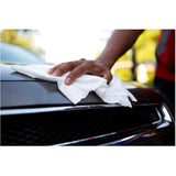 8 Pack White Lint Free Cloth Wipes