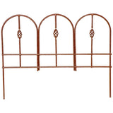 27" x 24" Pewter Wire Garden Fence