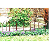 27" x 24" Pewter Wire Garden Fence