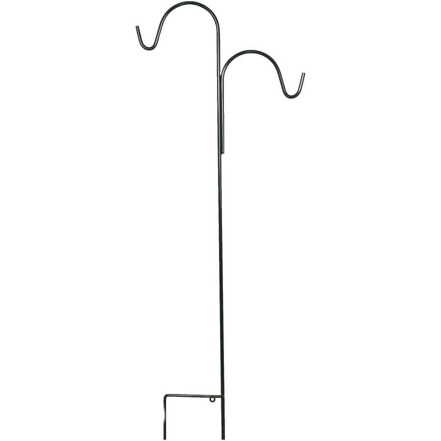 84" Black Double Garden Hook