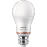 8.8W A19 Medium Base Frosted Full Colour & Tunable Smart LED Light Bulbs - 3 Pack