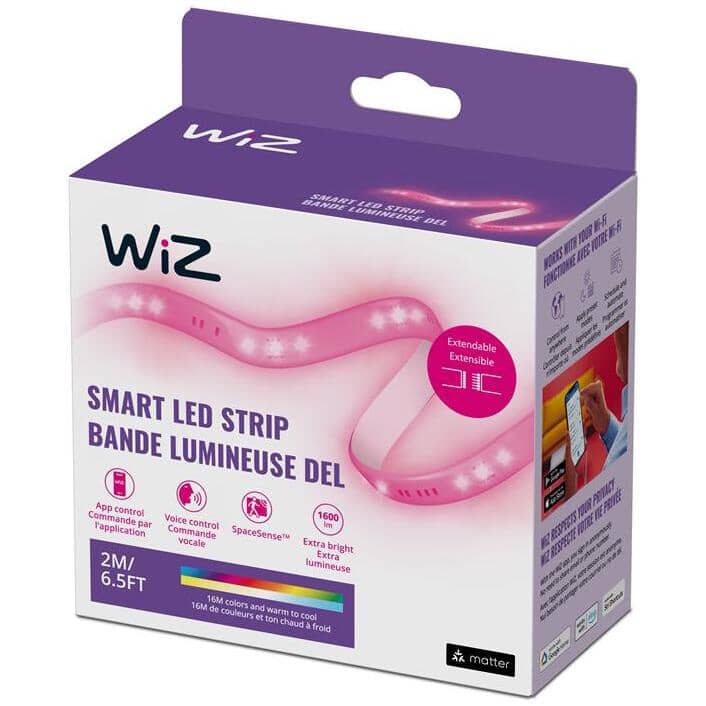 Smart Colour LED Light Strip Starter Kit - Warm White to Daylight, 2 m