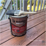 Staining & Painting Polyester Flat Brushes - 4"/100 mm, 2 Pack