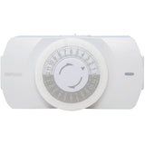 Indoor 24 Hour Mechanical Timer with Night Light - 2 Outlets