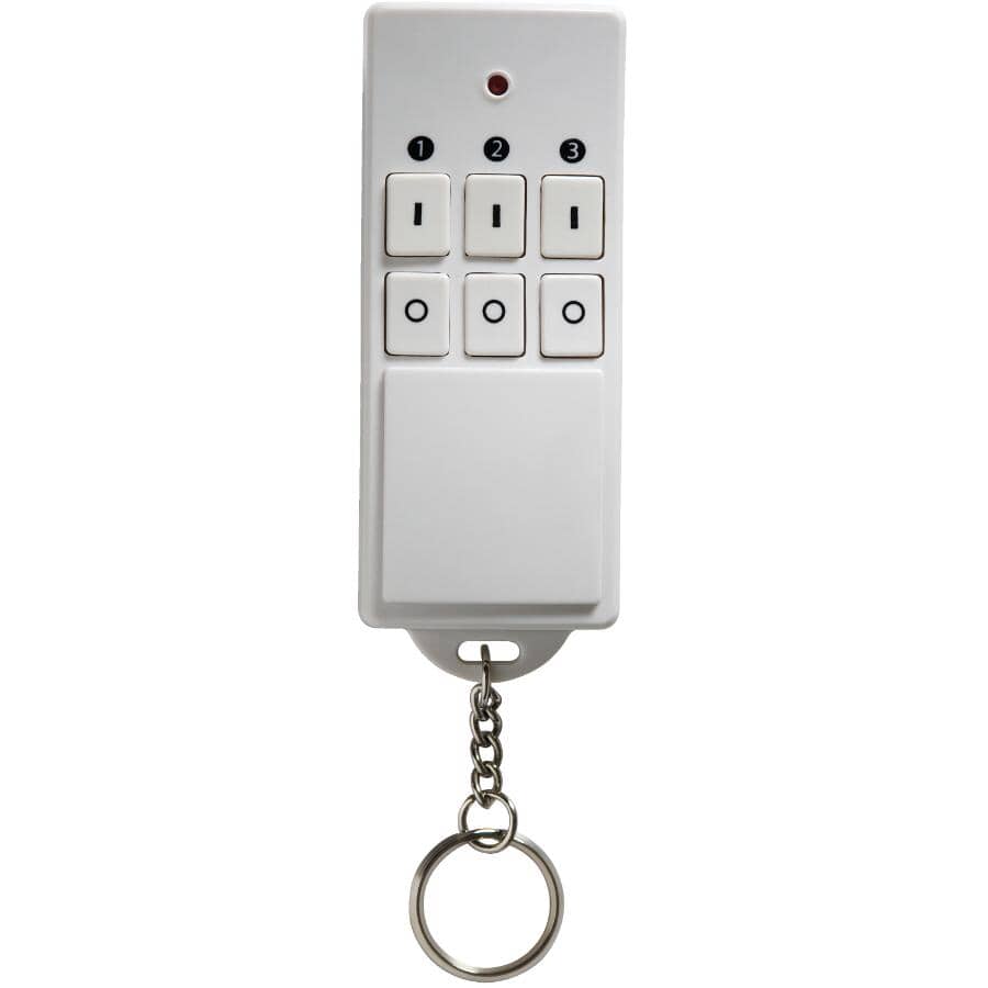 Indoor Wireless Remote Control with 3 Outlets