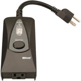 Outdoor 24 Hour Digital Sensor Light Timer Outlet, with Photoelectric Eye