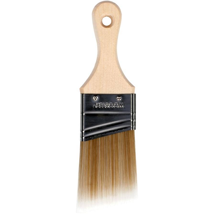Gold Edge Polyester Short Angular Paint Brush - 2" / 50 mm