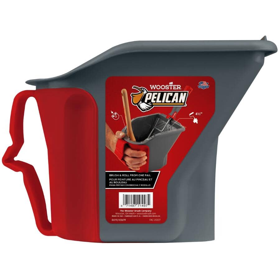 Pelican Brush & Mini Roller Paint Pail