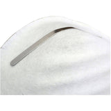 Disposable Dust Face Masks - with Flexible Nose Piece, 5 Pack