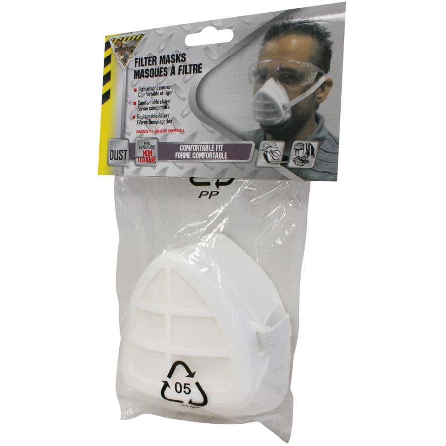 Plastic Housing Comfort Air Filter Mask