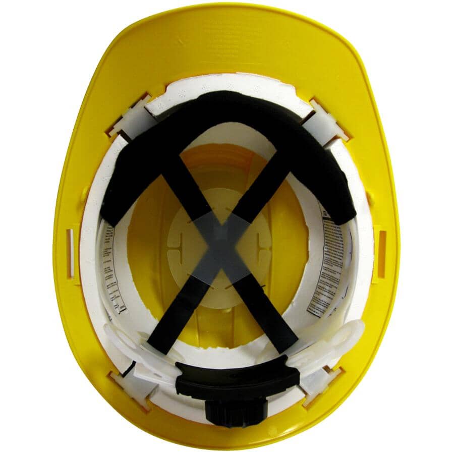 Type 2 CSA 4-Point Safety Hard Hat - Yellow